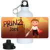 Eurofoto Joey Personalized Prince and Castle Aluminum Water Bottle Set for Boys view 1