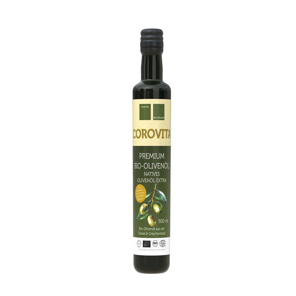 Corovita Organic Extra Virgin Olive Oil, Turkey & Greece, 500 ml