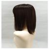 Susanki Remy Human Hair Topper with Bangs, for Women with Alopecia, 30.5 cm, Clip-In, Black view 3