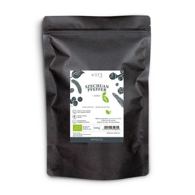 Rimoco N113 Whole Sichuan Peppercorns, Organic, 500 g