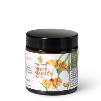 Calendula Ointment 90 g - Natural Cosmetic Care for Dry, Rough and Cracked Skin - Jar