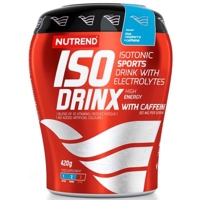 Nutrend Isodrinx 420 g Isotonic Drink with Vitamins (Blackcurrant)