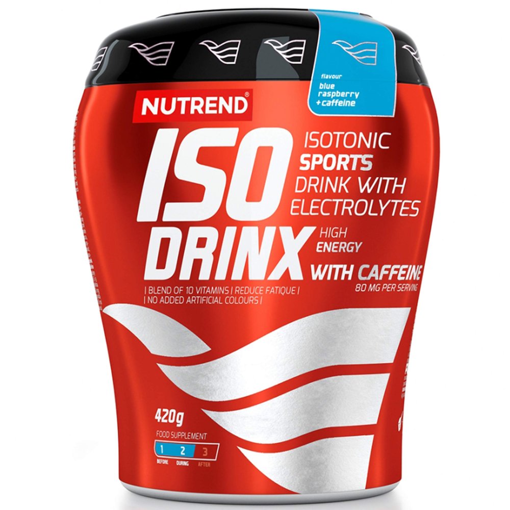 Nutrend Isodrinx 420 g Isotonic Drink with Vitamins (Blackcurrant)