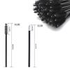 200-Piece Disposable Eyelash and Lip Brush Set, Portable Black view 2