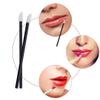 200-Piece Disposable Eyelash and Lip Brush Set, Portable Black view 3