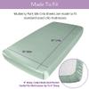 Mulberry Park 19 Momme Grade 6A Silk Fitted Crib Sheet, 100% Mulberry Silk, 28 x 52 in view 2