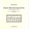 Juerg Baur – Two Bell Proverbs – Choral Score view 1