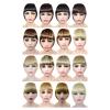 Battnot Women's Short Clip-In Bangs Hairpiece, High-Temperature Fiber, 15 cm, Gold view 4
