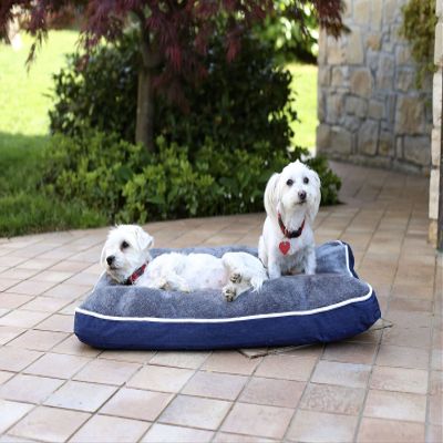 Sogni e Capricci 4-Season Dog and Cat Cushion, Light Gray, 66 x 49 x 12 cm, Polyester