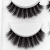 5 Pairs 3D Mink Hair Eyelashes, Natural Black, Long, Pure Lashes Set, Individual (Black-G600#) view 4