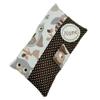 Personalized Diaper Pouch, Brown Owl, 100% Cotton view 1