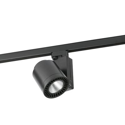 Black Cylinder LED Fish, 24 W, 4000 K, 20 DALI
