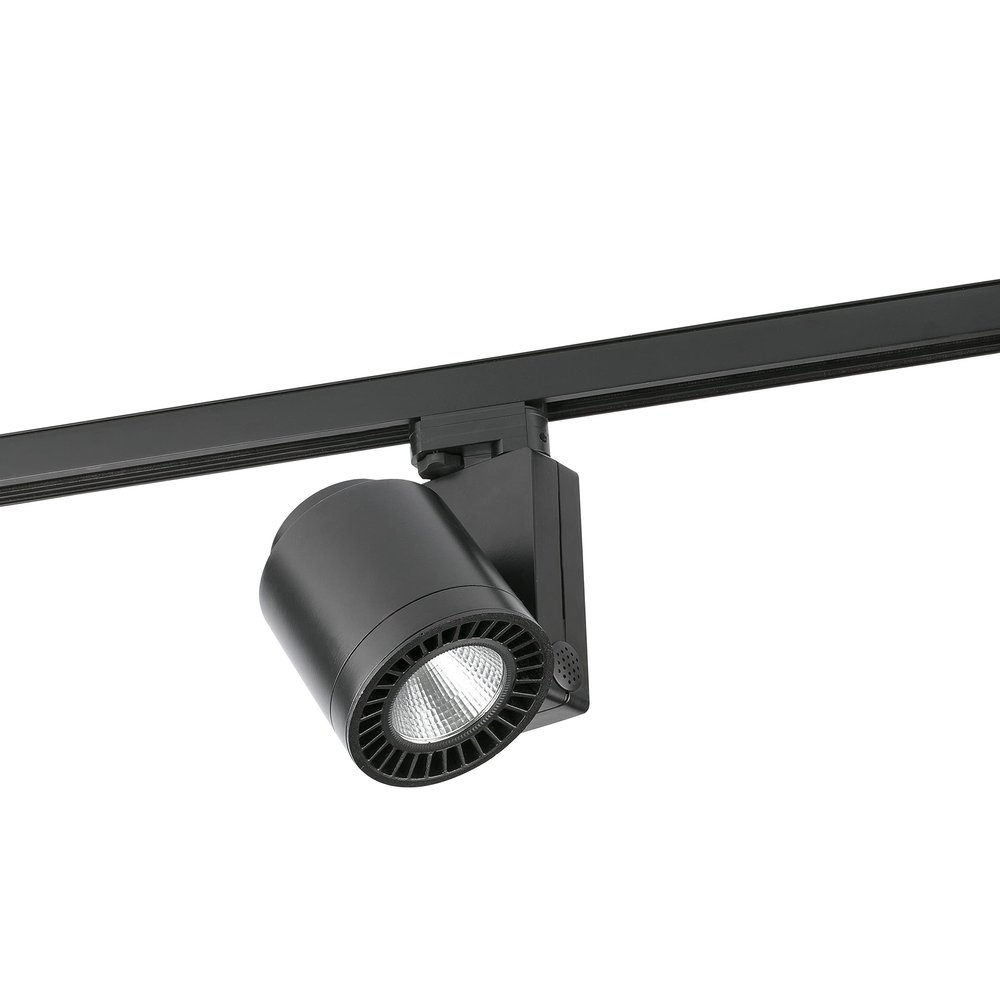 Black Cylinder LED Fish, 24 W, 4000 K, 20 DALI