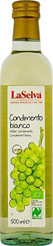 LaSelva White Condimento – White Wine Vinegar and Grape Must Seasoning, 500 ml, Pack of 6