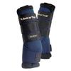 Back on Track Quick Wrap Royal Stall Leg Wraps, Navy, Size XL view 1