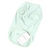 Ranphy Striped Pet Shirt, Cotton, for Small Dogs, Size XXL, Green view 4