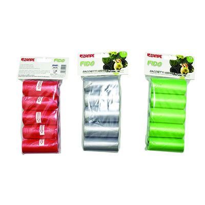 4 ZAMPE FIDO Hygiene Bags for Pets, 75 Count