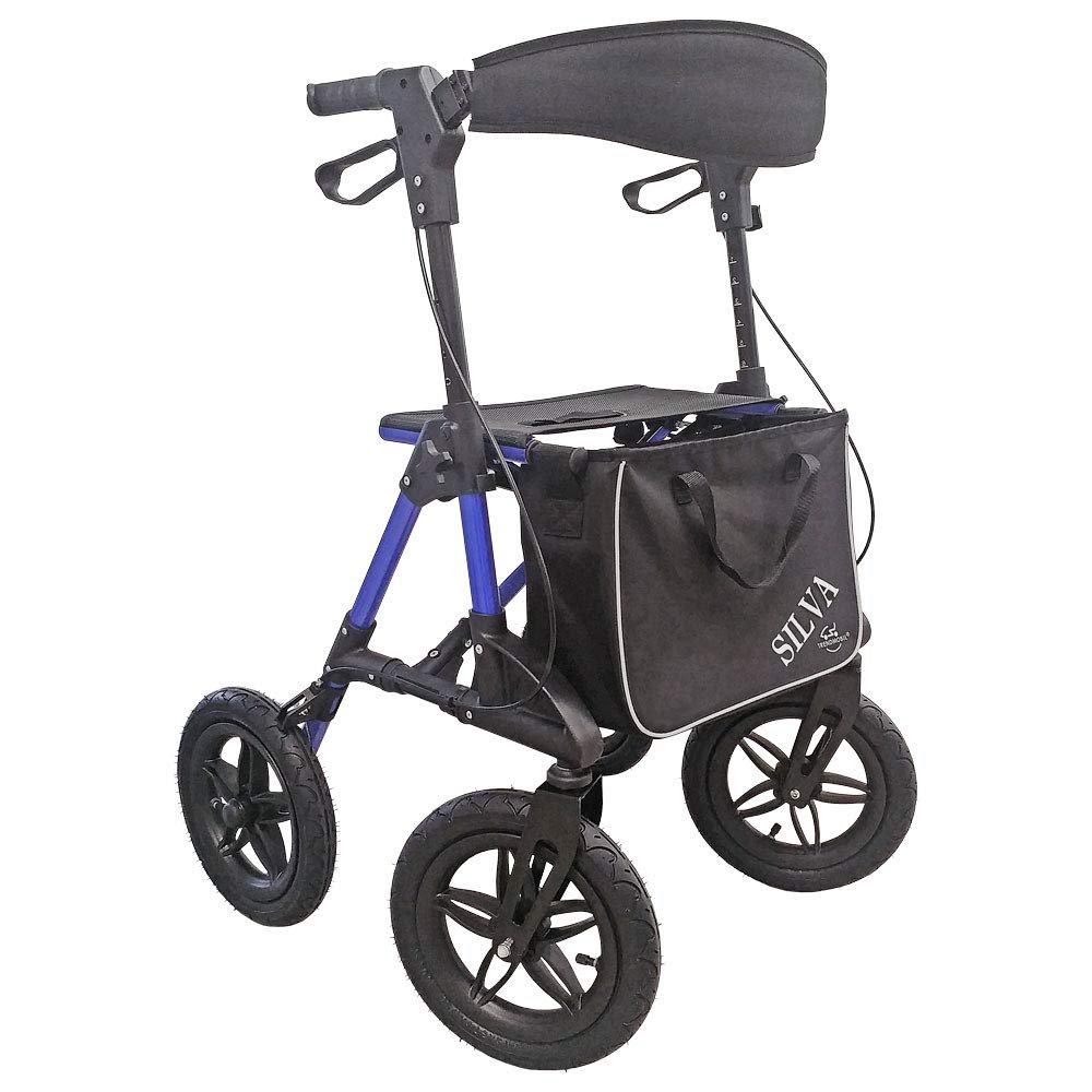 Trendmobil SILVA Folding Lightweight Forearm Rollator with Air Tires