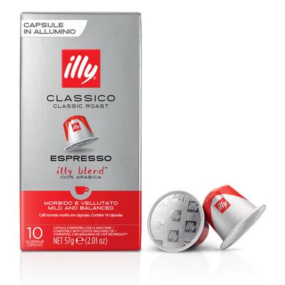 illy Espresso Classico, 10 capsules, 50 g