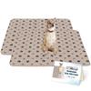 EZwhelp 91.4 x 121.9 cm Reusable Dog Training Pads, Machine Washable, Quilted, Fast-Absorbing, Waterproof, 2-Pack view 1