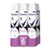 Rexona Invisible Deodorant Antiperspirant for Women, Black & White, 200 ml, 6 Count view 1