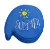 Karlie Dog Toy Balloon, 20 × 20 × 4 cm, Blue view 1