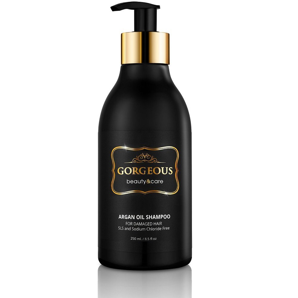Shampoo Keeps Hair Straightened After Treatment, Enriched with Keratin