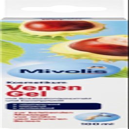Das Gesunde Plus (Mivolis) Vein Gel, 3-Pack, Invigorating + Cooling, Gluten-Free, Vegan, Vegetarian, 3 x 100 ml