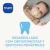 MAM Perfect Pacifier, 6+ Months, Symmetrical Flat Extra-Thin Flexible Silicone, Neutral Matte, 1 Count view 4