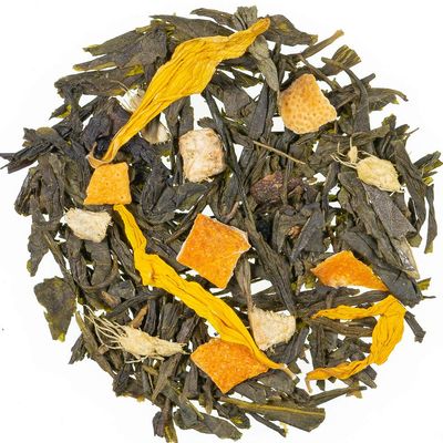 Natural Ginger-Lemon Green Tea, 500 g