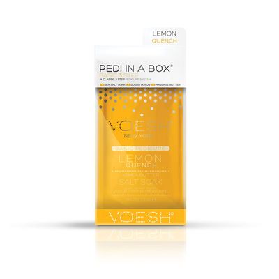 VOESH Pedi In A Box Basic 3-Step (Lemon)