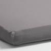 Snoozing Jersey Fitted Sheet - 40 x 80 cm - Gray view 2