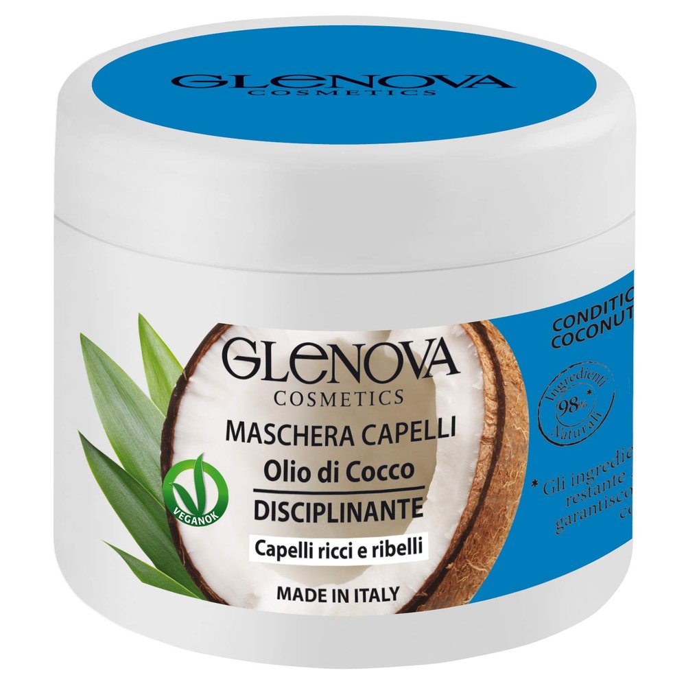 Disciplining Hair Mask for Curly and Unruly Hair with Coconut Oil