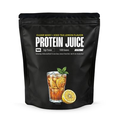 Big Zone Protein Juice Iced Tea Lemon Whey Protein Isolate 1000 g