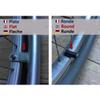 Wheelchair Spoke Guards (1 Pair) – Easy to Install – For 52.51–53.50 cm Handrims with Flat Mounts – “Yellow and Blue Balloon” view 4
