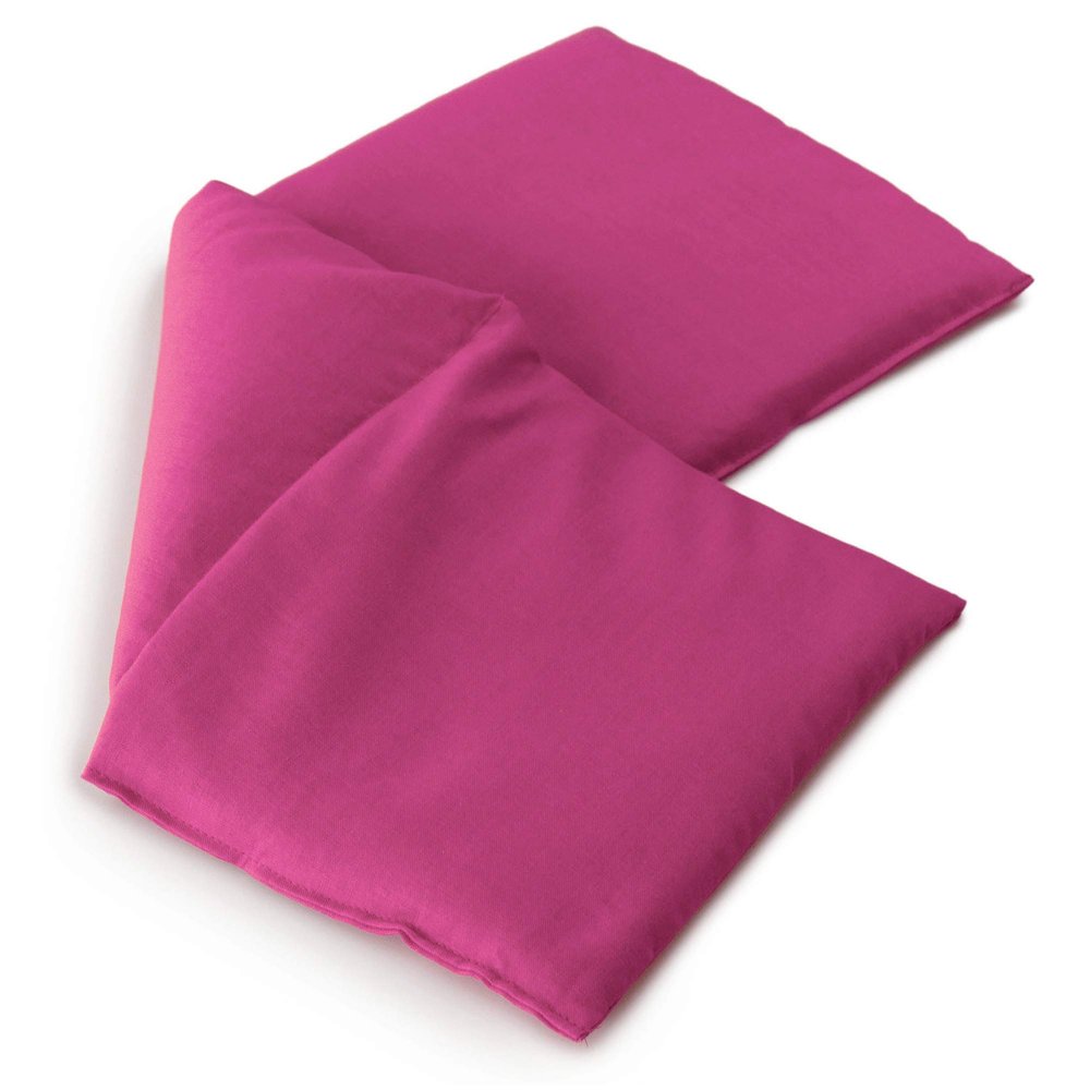 GIRAFFENLAND Organic Spelt Pillow 20 x 50 cm, 3-Chamber, Pink