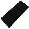 Spelt Grain Pillow 20 x 50 cm, 3-Chamber, Black view 2