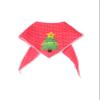 Tail Trends Dog Bandanas with Designer Appliqués, for Medium to Large Dogs, 100% Cotton, 4-Pack view 4