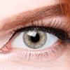 Gray Premium Contact Lenses Jasmine Gray - Natural Strong Coverage Silicone Comfort Lenses view 1