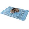 Sticker Superb Pink Blue Gray Pet Cooling Mat, 100 x 70 cm, Blue view 1
