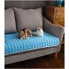 Sticker Superb Pink Blue Gray Pet Cooling Mat, 100 x 70 cm, Blue view 2