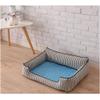 Sticker Superb Pink Blue Gray Pet Cooling Mat, 100 x 70 cm, Blue view 4