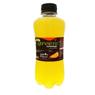 Green Cola Orange with Deposit Included | 0.5 L | Stevia | Sugar-Free | 6 Bottles
