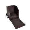 Mayaadi-Home Beno Dog Car Seat, Faux Leather, Brown, S (55 x 55 cm), Front Seat view 1