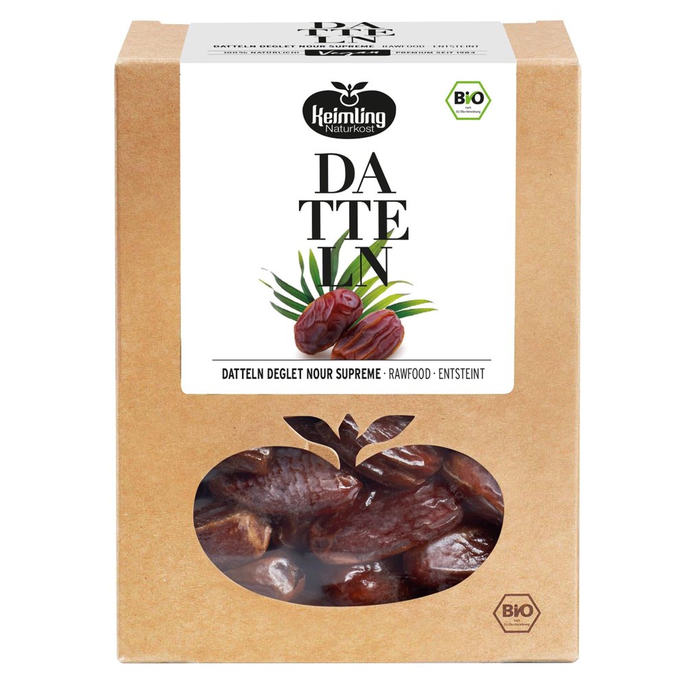 Organic Pitted Deglet Nour Dates - 500 g