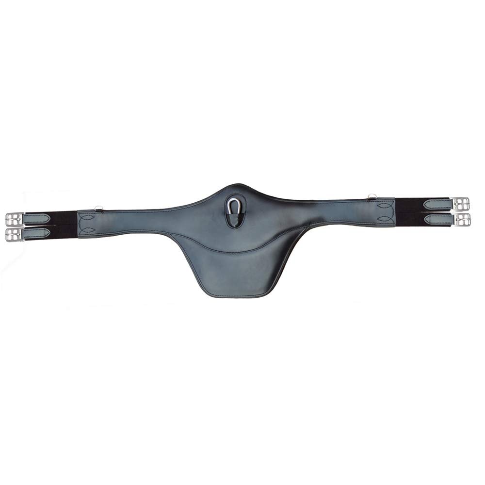 Euroriding Grenoble Bib Girth, Black, 125 cm