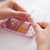 Ototon Plastic Pill Organizer, 3-Tier, Large Capacity, Portable, Beige view 3