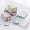 Ototon Plastic Pill Organizer, 3-Tier, Large Capacity, Portable, Beige view 4