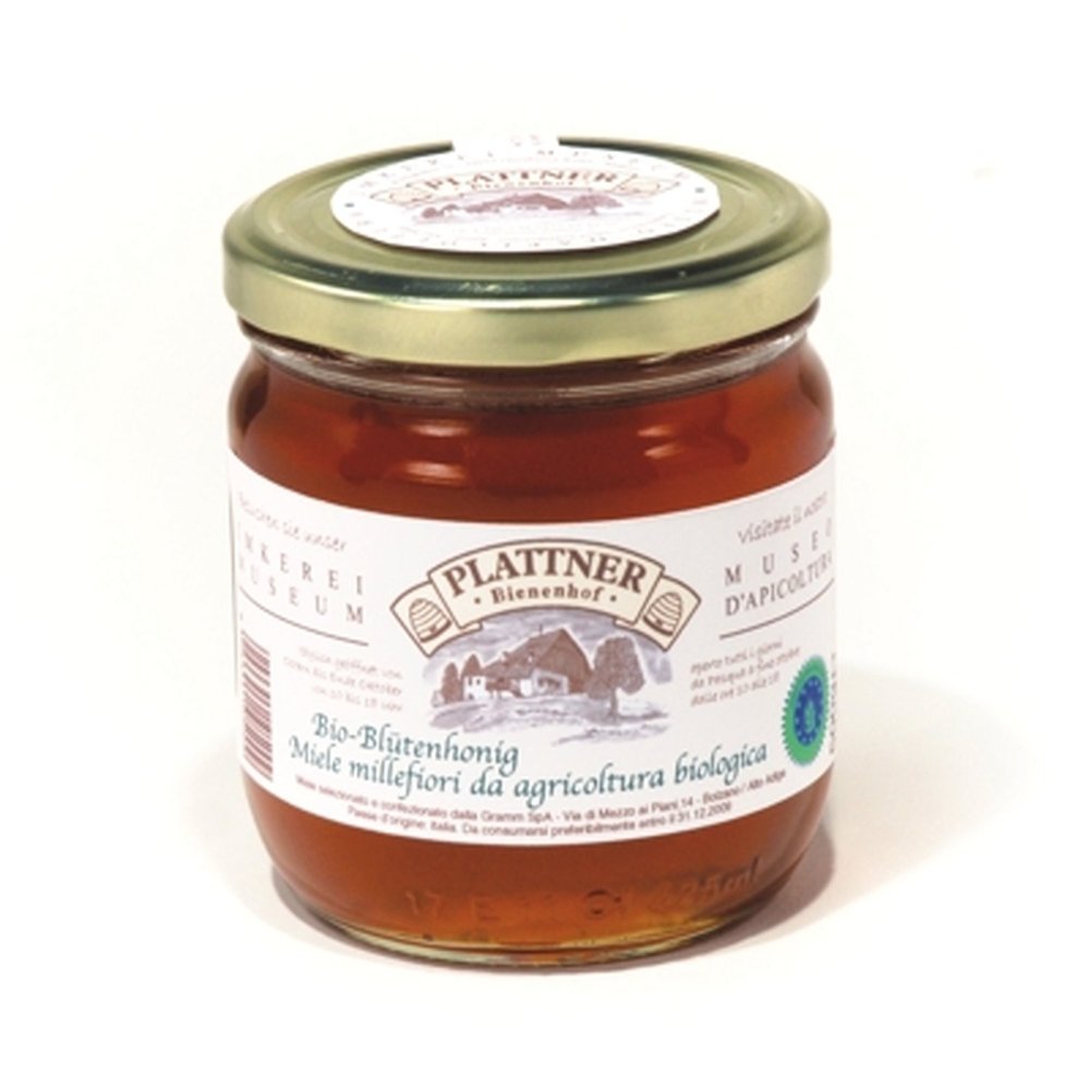 Organic Blossom Honey, 500 g – Plattner Bienenhof South Tyrol