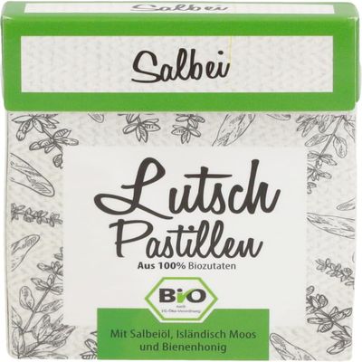 Organic Sage Lozenges, 2 x 30 g